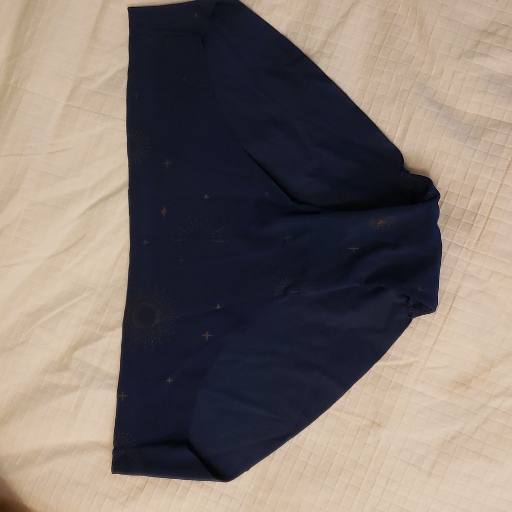 Auden Navy Celestial Panty Sz M